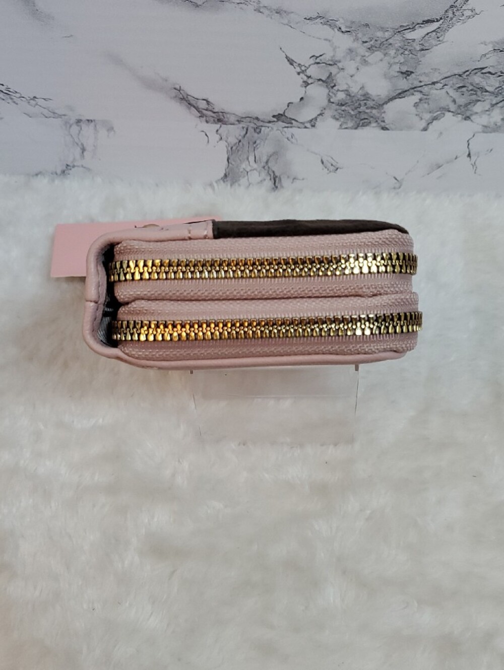 Juicy Couture Retro Vibe Medium Double Zip Around Wallet NWT - Picture 5 of 8